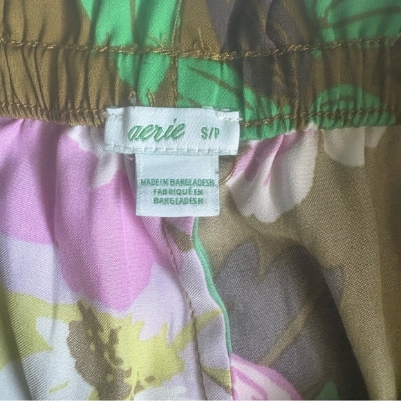 💚 Aerie | Floral Print Women's Sleepwear Set - Picture 6 of 8
